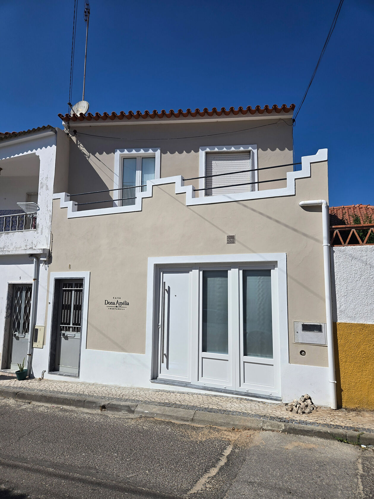 Fachada da Casa Dona Amélia